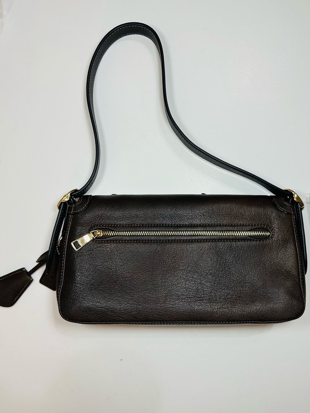 Coach Etta Small Flap Floral Appliqué Convertible Leather Shoulder Crossbody Bag - Picture 4 of 15